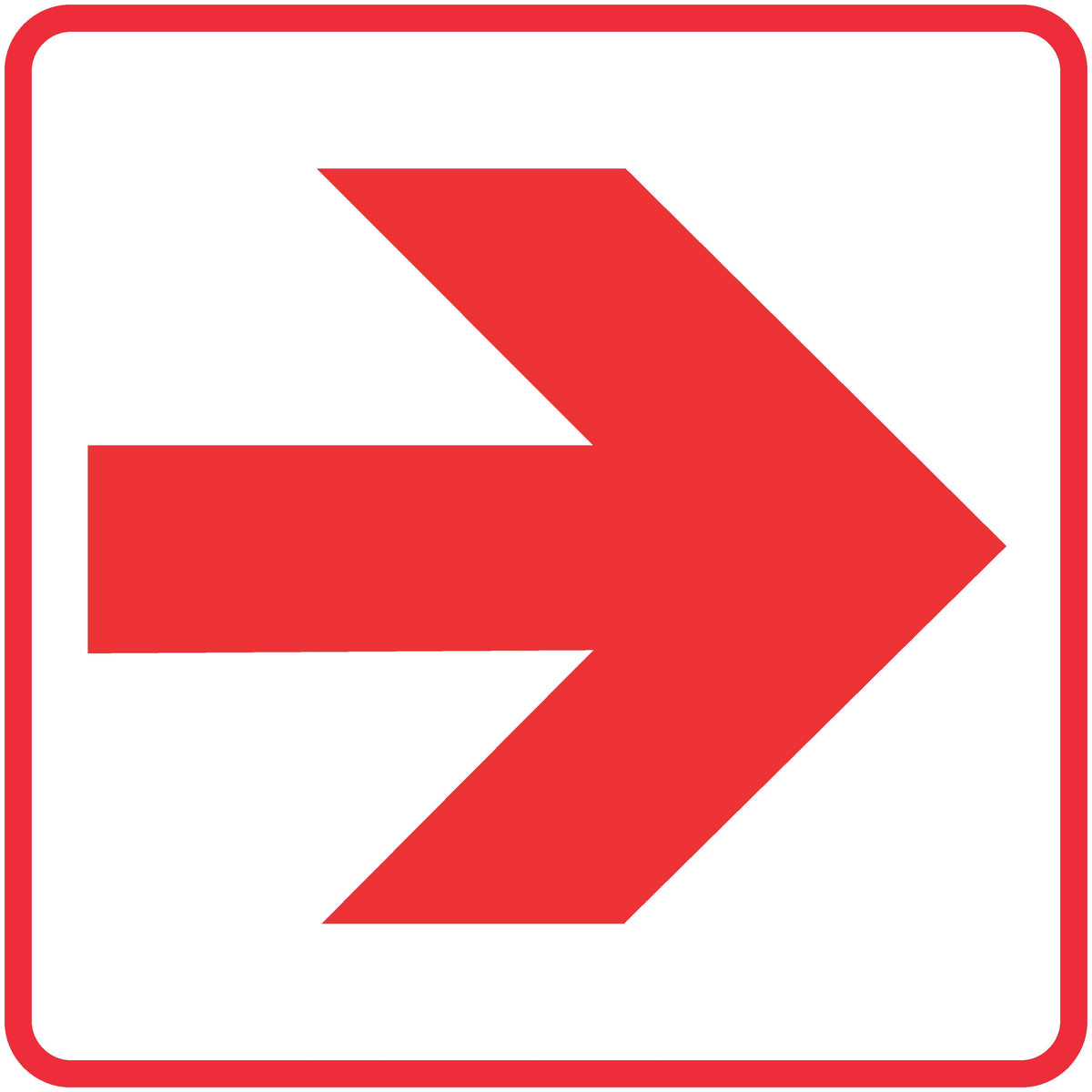 Red Arrow - Location of Fire Fighting equipment SABS safety sign (FB1 ...