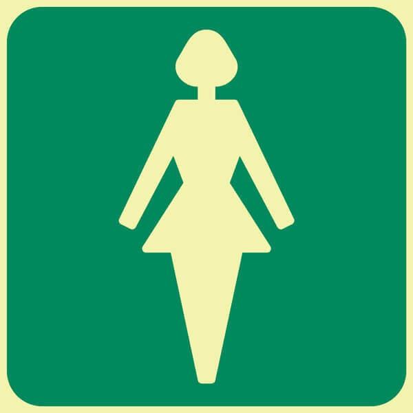 Mens And Womens Metal Bathroom Restroom Toilet Sign – Wainfleet Trading Post