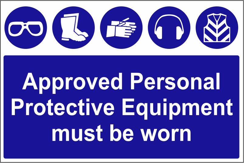 PPE Signs - Health & Safety Signs