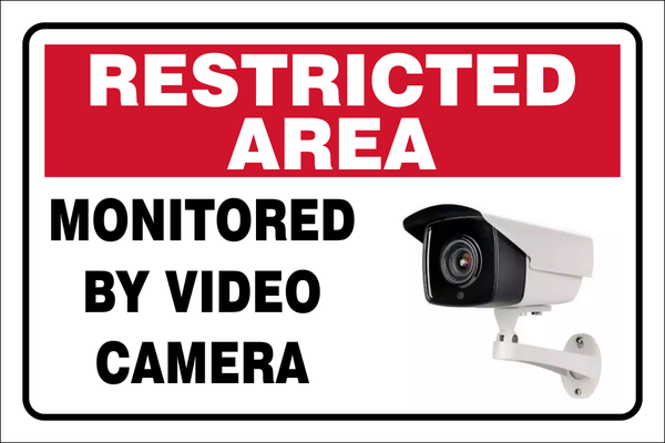 This area monitored by orders video camera